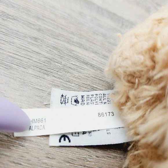 Ganz Webkinz Alpaca Plush HM661 Stuffed Animal No Code - Picture 6 of 6